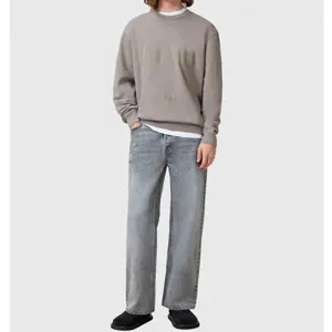 AllSaints Biggy Logo Print Relaxed Fit Sweatshirt